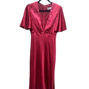 Nwot Ieena by Mac Duggal satin dress size 6